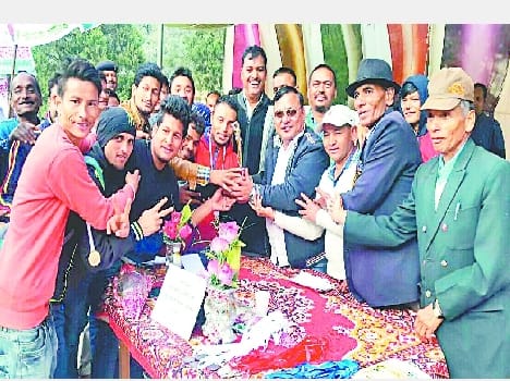 Closing Festival in personnel Danpur